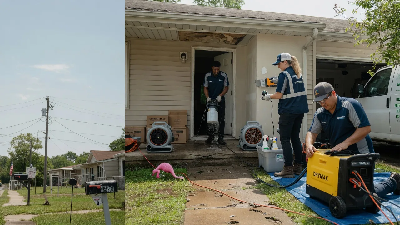 Storm Damage Water Removal in Gillsville, GA near me